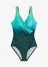 Costume intero a portafoglio con effetto modellante medio, bonprix