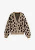 Cardigan leopardato, bonprix