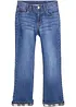 Jeans termici flared, vita alta, bonprix