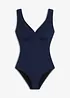 Costume intero modellante a compressione forte con scollo a V, bonprix