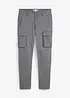 Pantaloni elasticizzati con puro cotone regular fit, straight, bonprix
