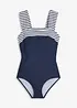 Costume intero con effetto modellante medio e spalline larghe, bonprix