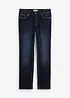 Jeans elasticizzati straight, a vita media, bonprix