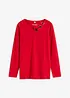 Maglia a maniche lunghe con occhielli, bonprix