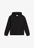 Felpa con cappuccio in morbido misto cotone, bonprix