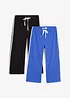 Pantaloni capri in cotone elasticizzato (pacco da 2), bonprix