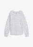 Maglia a maniche lunghe in puro cotone biologico, bonprix