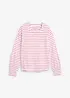Maglia a maniche lunghe in puro cotone biologico, bonprix