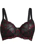 Reggiseno con ferretto e pizzo delicato, bonprix