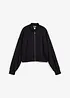 Bomber in felpa con viscosa, bonprix
