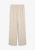 Pantaloni in felpa con viscosa, bonprix