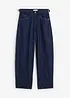 Jeans a palloncino, vita media, bonprix