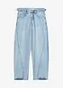 Jeans a palloncino, vita media, bonprix