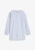 Camicia lunga in popeline di cotone, bonprix