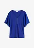 Maglia con maniche in chiffon, bonprix