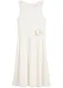 Abito con applicazione floreale, bonprix