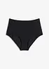 Slip per bikini a vita alta con sgambatura normale, bonprix