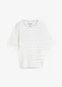 T-shirt in puro cotone biologico pesante, bonprix