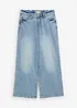 Jeans wide leg lunghi, low strech, vita media, bonprix