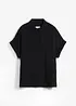 Blusa oversize in crêpe strutturato, bonprix