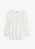 Maglia in jersey con inserto in pizzo, bonprix