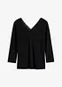 Maglia a maniche lunghe con pizzo, bonprix