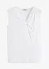 Top di jersey con twist, bonprix