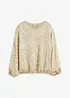 Tunica in satin fantasia, bonprix