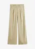 Pantaloni in lyocell con pinces, bonprix