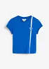 T-shirt cropped con stampa, bonprix