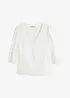 Blusa in fine tessuto misto viscosa, bonprix