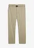 Pantaloni chino regular fit elasticizzati con cintura, straight, bonprix