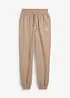 Pantaloni in felpa di puro cotone, bonprix