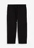 Pantaloni in felpa di cotone elasticizzato, bonprix