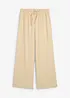 Pantaloni larghi in misto viscosa fluente, bonprix