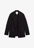 Blazer ampio in misto lino e viscosa, bonprix