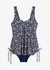 Costume intero con arricciatura laterale, bonprix