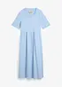 Abito di jersey svasato in cotone pesante, bonprix