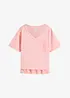 T-shirt oversize in puro cotone, bonprix