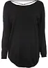 Maglione  in filato fine misto viscosa, bonprix