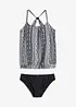 Tankini oversize (set 2 pezzi), bonprix