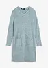 Abito in pile soffice lavorato a maglia, bonprix
