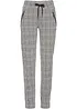 Pantaloni principe di Galles con elastico in vita, bonprix