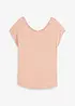 Maglia con inserto effetto uncinetto, bonprix