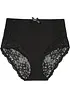 Slip a vita alta con pizzo, bonprix