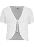 Bolero corto effetto uncinetto, bonprix