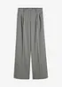 Pantaloni gessati a palazzo, bonprix