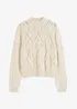 Maglione traforato, bonprix