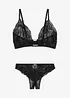 Bralette e perizoma ouvert (set 2 pezzi), bonprix