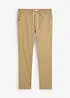 Pantaloni elasticizzati con elastico in vita regular fit, straight, bonprix